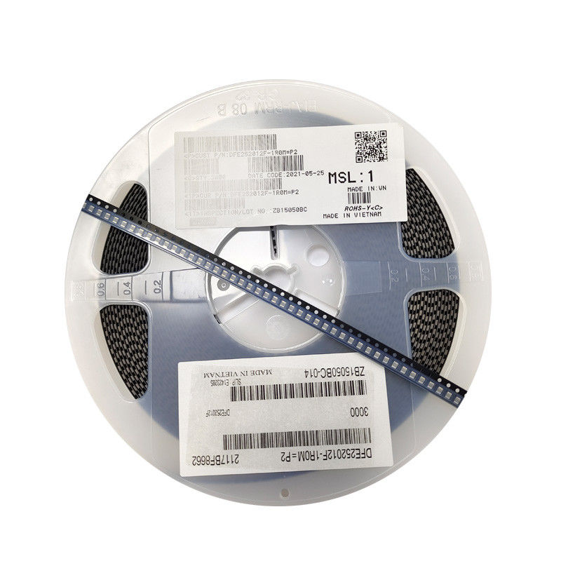 Murata Electronics Flat Chip Resistor DFE252012F-1R0M=P2 1 µH Shielded Inductor 3.3 A 40mOhm